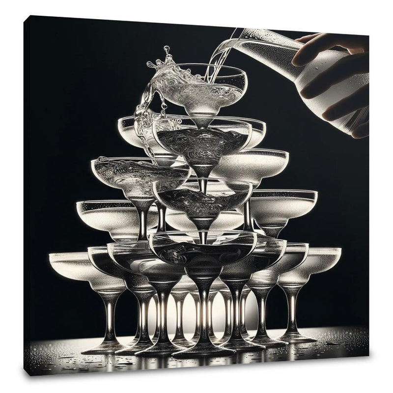 Elegance in Overflow Canvas