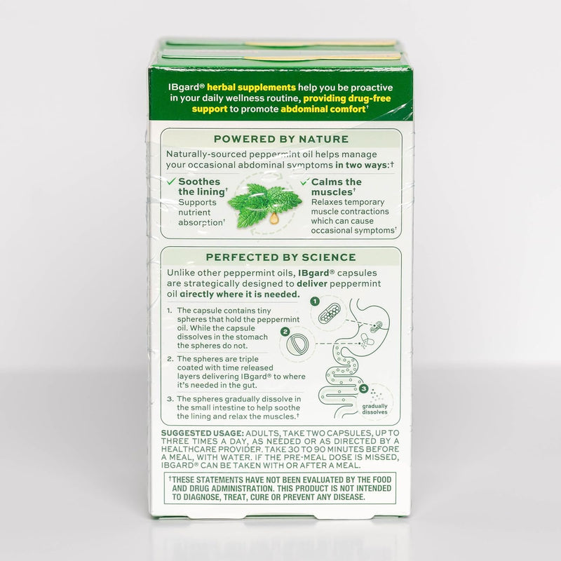 IBgard Gut Health Supplement – Peppermint Oil Capsules (96 Capsules)