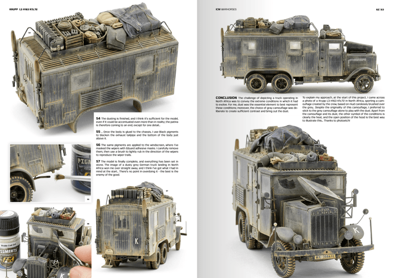 ICM - Warhorses: How to Paint & Weather WWII Trucks