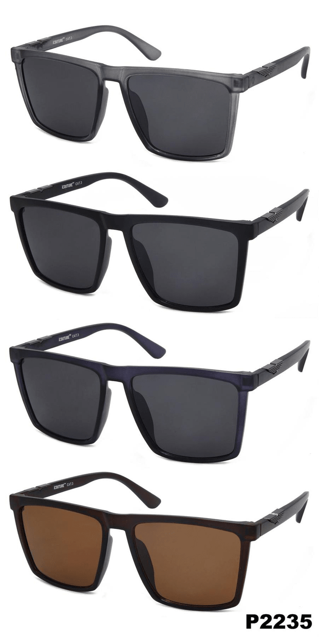 iCouture Adult Unisex Sunglasses Assorted Colour P2235 - InStock