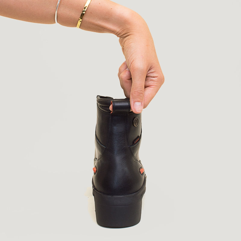 Idaho Storm Waterproof Jodhpur Riding Boots - Black