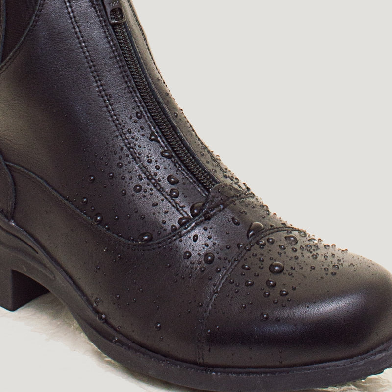 Idaho Storm Waterproof Jodhpur Riding Boots - Black