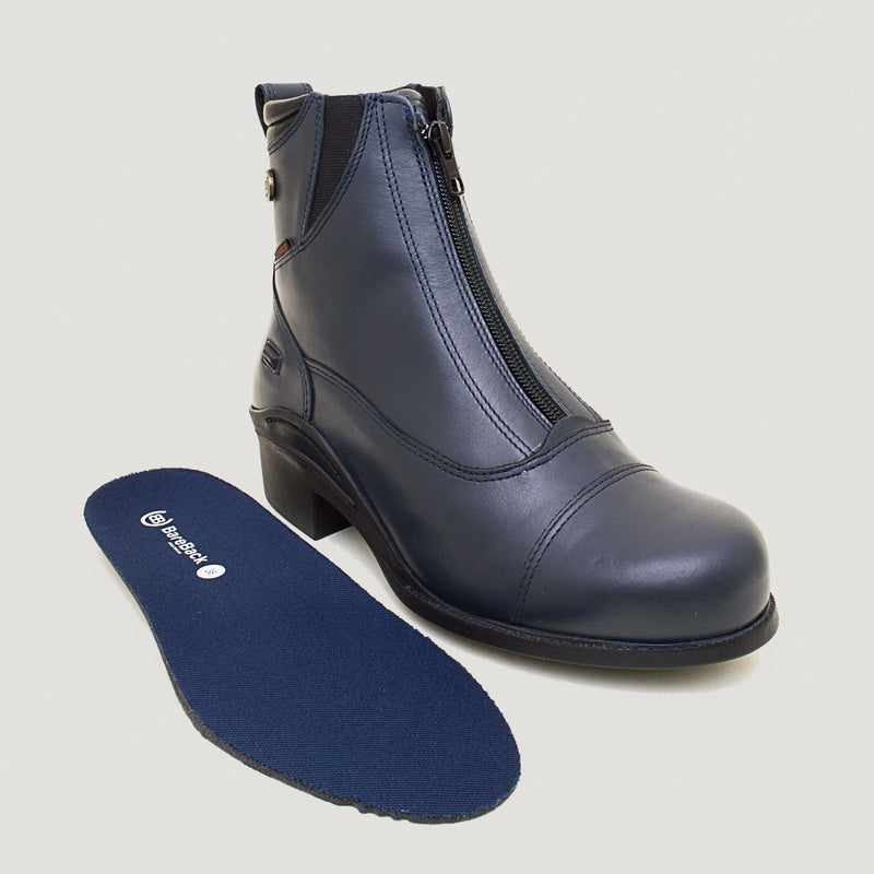 Idaho Storm Waterproof Jodhpur Riding Boots - Navy