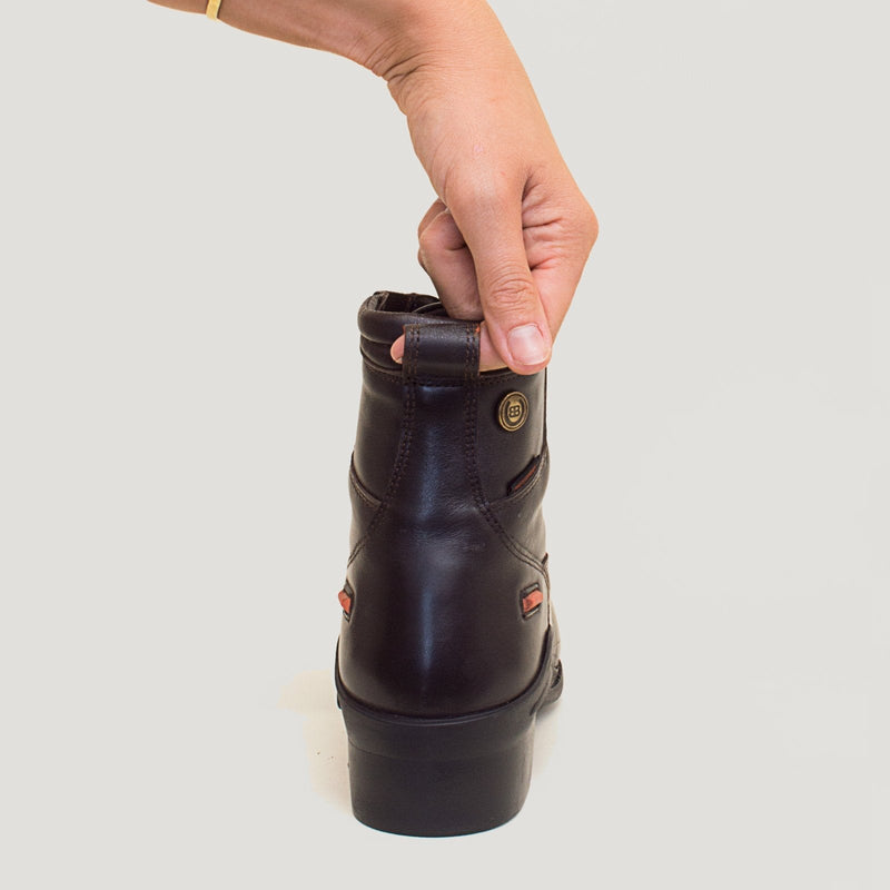Idaho Storm Waterproof Jodhpur Riding Boots - Brown