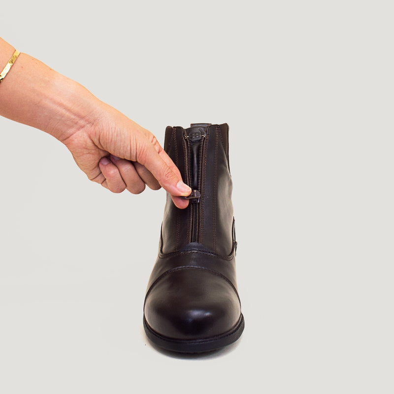 Idaho Storm Waterproof Jodhpur Riding Boots - Brown