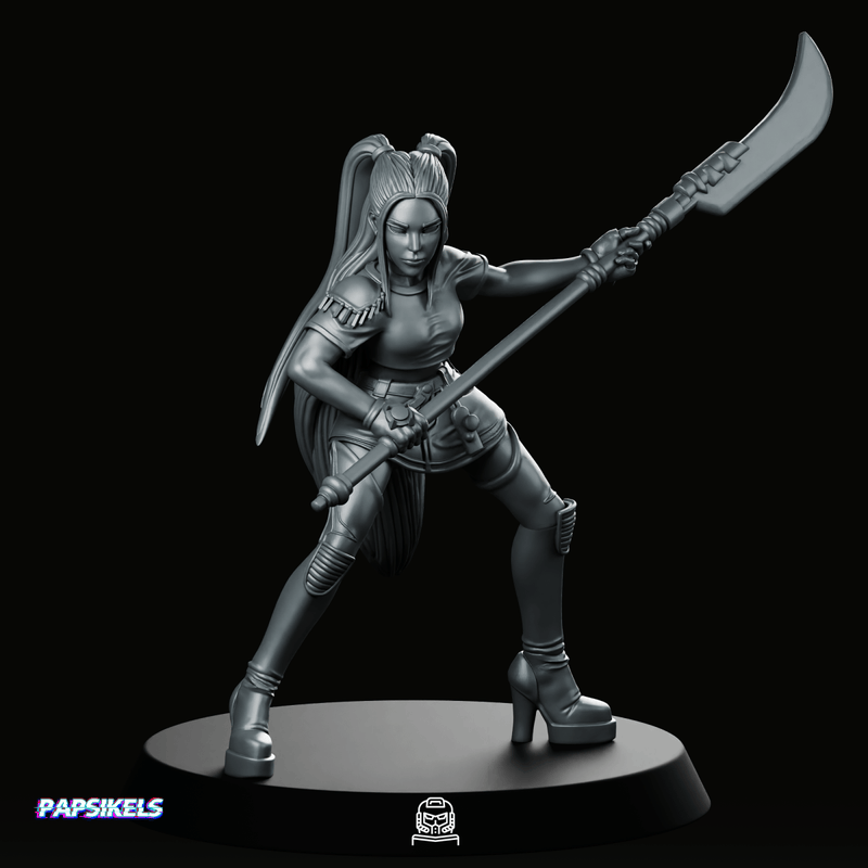 Idol Demon Hunter Mira 3 Miniature Cyberpunk