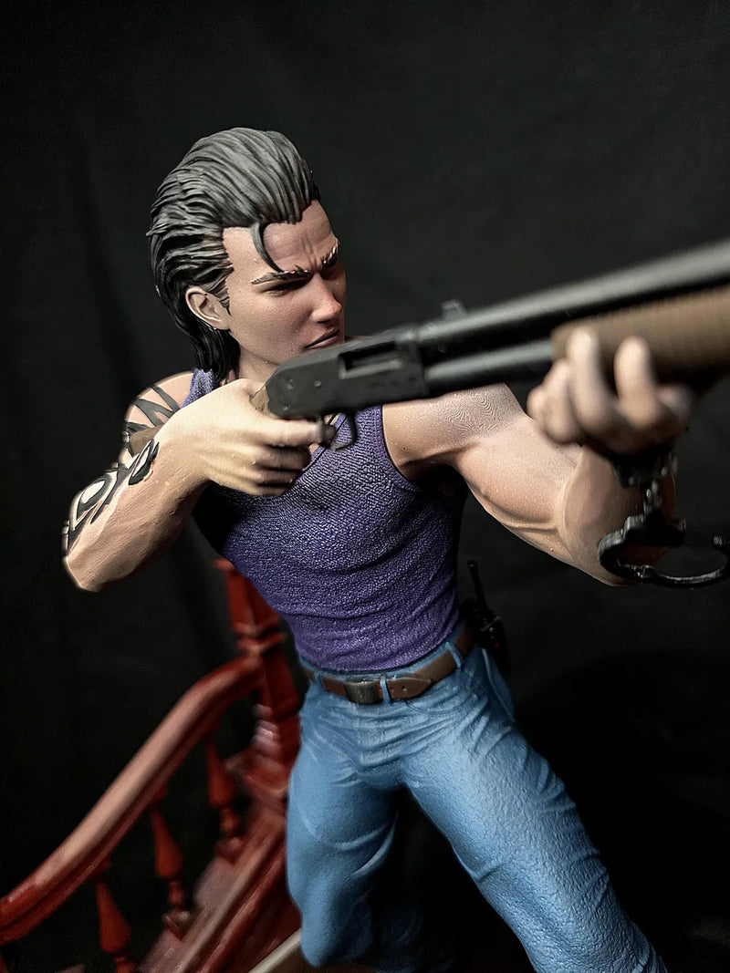 1/6 Resident Evil Zero Billy & Rebecca Premium Statue and base
