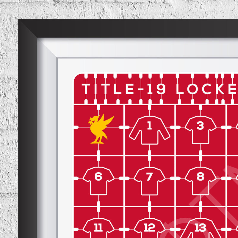 Liverpool 'Title-19 Locked Down' 2019/2020 Print