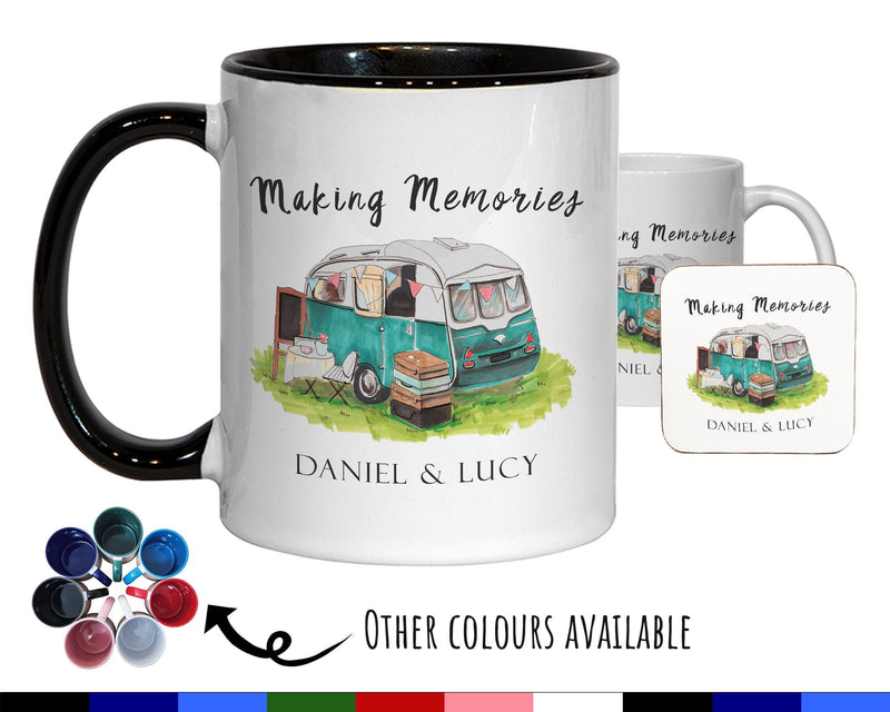 Personalised Caravan Camping Coffee Mug MGZ196