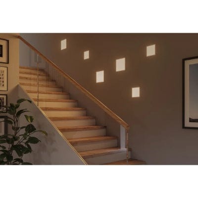 Areo VariFit Square LED Recessed Panel 230x230mm Neutral White - White