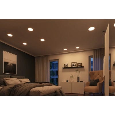 Areo VariFit Round LED Recessed Panel Smart Home Zigbee 230mm Tunable White - White