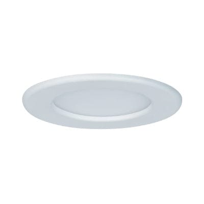 Round LED Recessed Panel IP44 170mm Neutral White - White