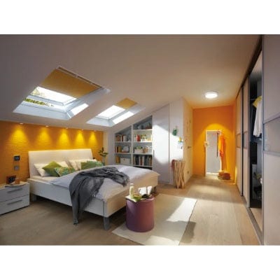 Lunar Round LED Panel 300mm Warm White - White