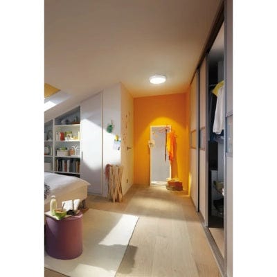 Lunar Round LED Panel 300mm Warm White - White