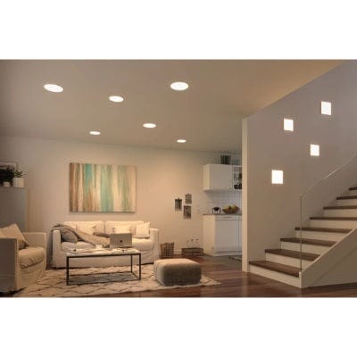 VariFit Veluna Round LED Recessed Panel IP44 215mm Neutral White