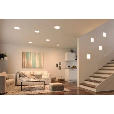 VariFit Veluna Round LED Recessed Panel IP44 185mm Neutral White Dimmable