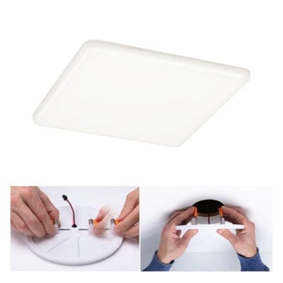 VariFit Veluna Square LED Recessed Panel IP44 185x185mm Neutral White
