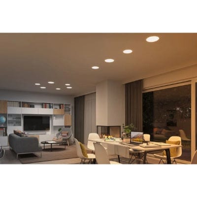 VariFit Veluna Round LED Recessed Panel Smart Home Zigbee 185mm Tunable White