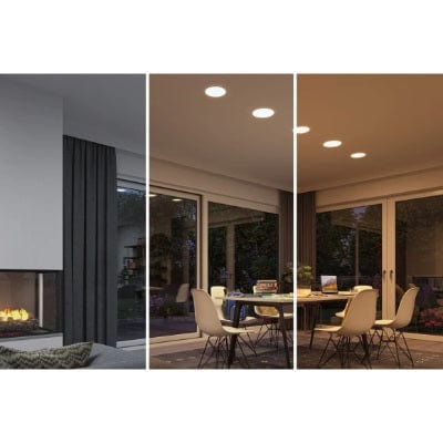 VariFit Veluna Round LED Recessed Panel Smart Home Zigbee 185mm Tunable White