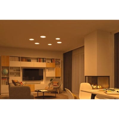 VariFit Veluna Square LED Recessed Panel Smart Home Zigbee 215x215mm Tunable White