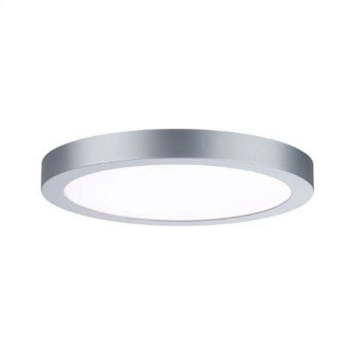 Abia Round LED Panel 300mm Neutral White - Chrome
