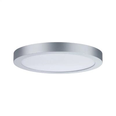 Abia Round LED Panel 300mm Neutral White - Chrome