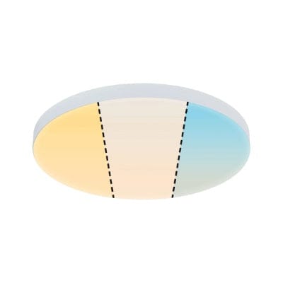 Velora Round LED Panel 600mm White Switch