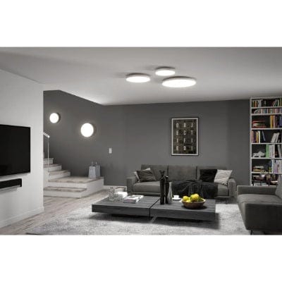 Velora Round LED Panel 600mm White Switch