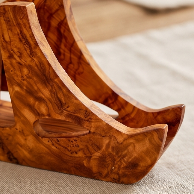 Olive Wood Classic Napkin Holder