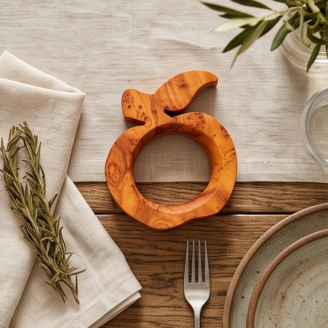Handcrafted Olive Wood Napkin & Paper Holders | 5 Distinctive Styles