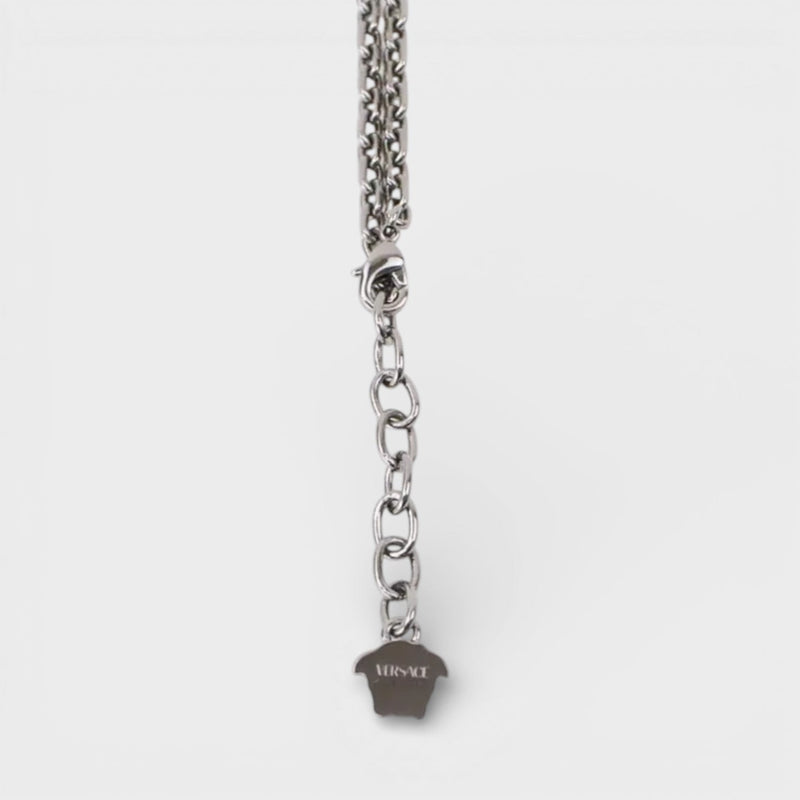 Greca Pendant Necklace Silver
