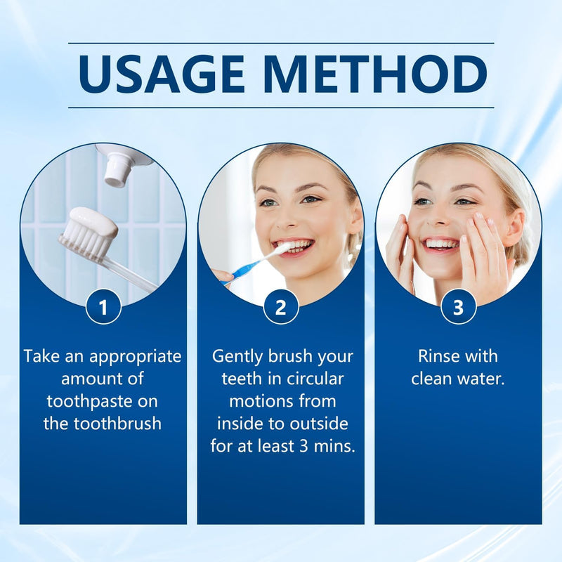 Hydroxyapatite Toothpaste – Enamel Protection & Sensitive Teeth (Fluoride-Free, 4.23 oz)