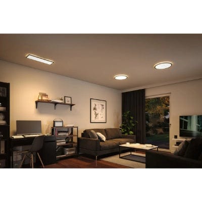Atria Shine Backlight Square LED Panel 580x200mm Neutral White - Black
