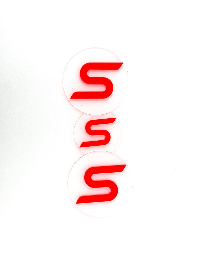 MK7 Fiesta (FACELIFT) - Cup Holder Inserts With Logo