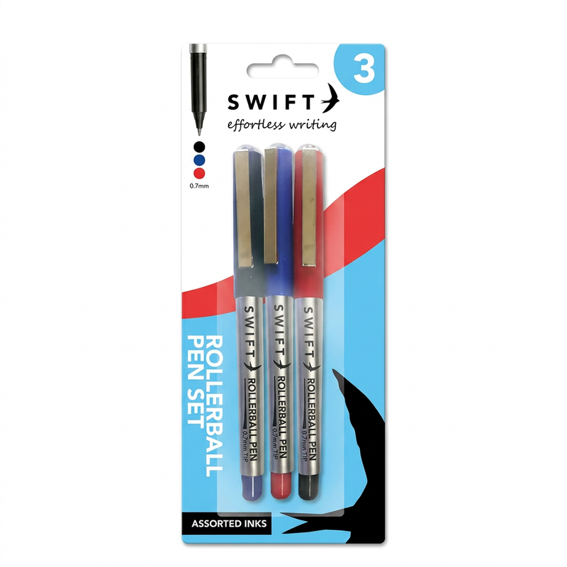 Swift rollerball pens 3 pack