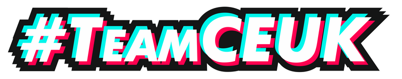 TeamCEUK Shimmer Effect Official Sticker