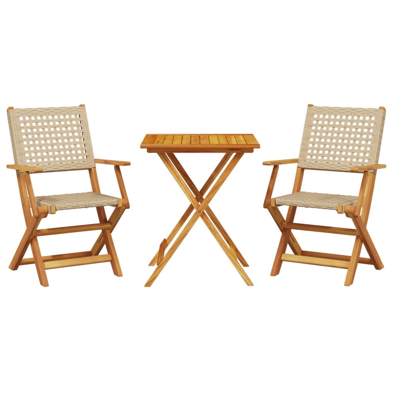 Grynn Acacia Wood - 60 cm Foldable