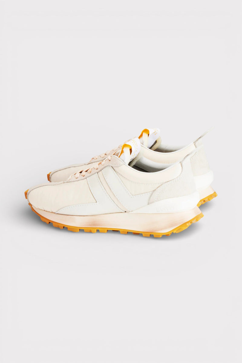 Lanvin Nylon Bumper Sneaker 130th Anniversary Beige