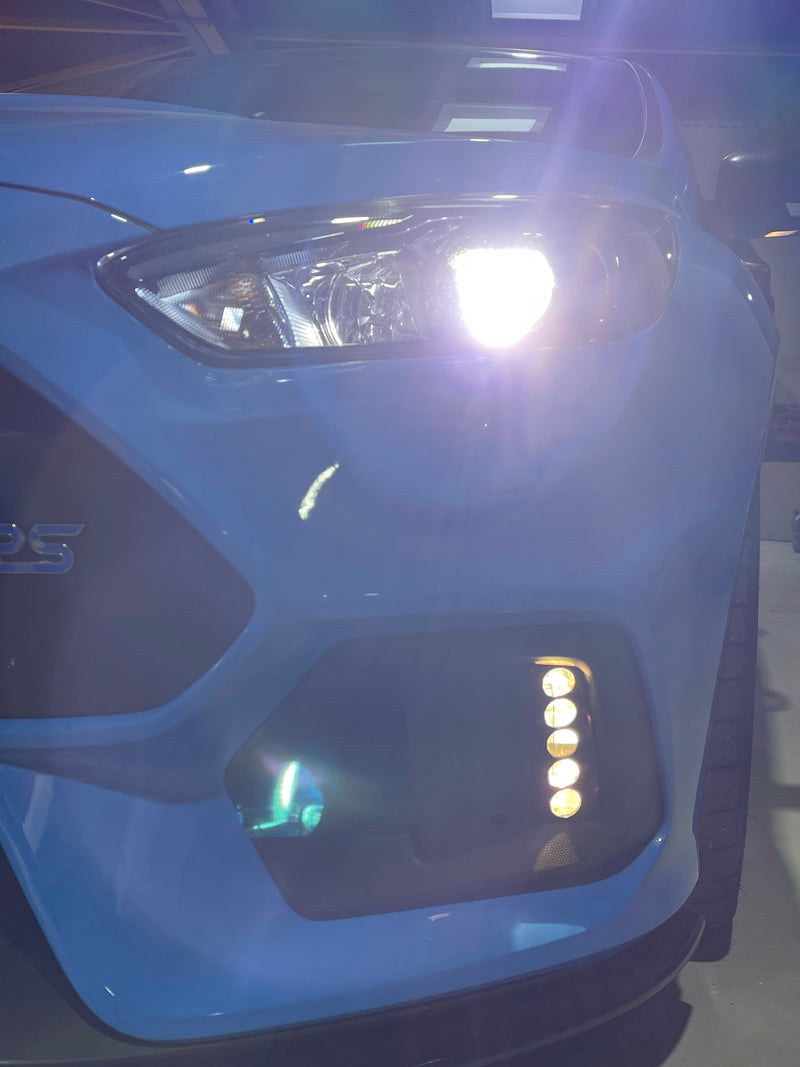 Fog Light Guards for Focus RS MK3 | CEUK Acrylic Fog Covers | Fluorescent & Race Styles