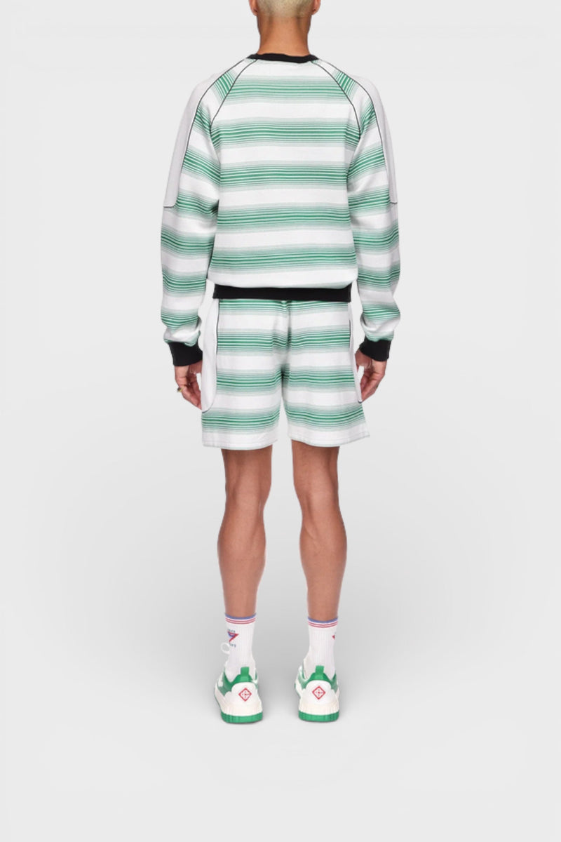 Casablanca Interlock Sweatshirt Gradient Stripe