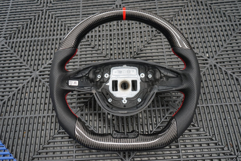 Mercedes Benz A Class W176 Facelift Custom Carbon Fibre Steering Wheel (2014 - 2018 Models)