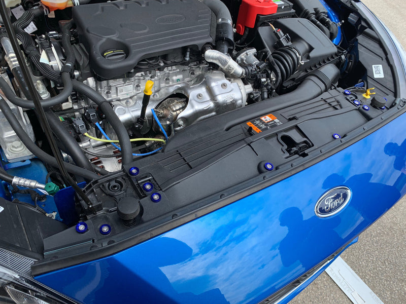 Engine Bay Dress-Up Kit for MK4 Ford Focus | Anodized Washers & Stainless Screws by CEUK