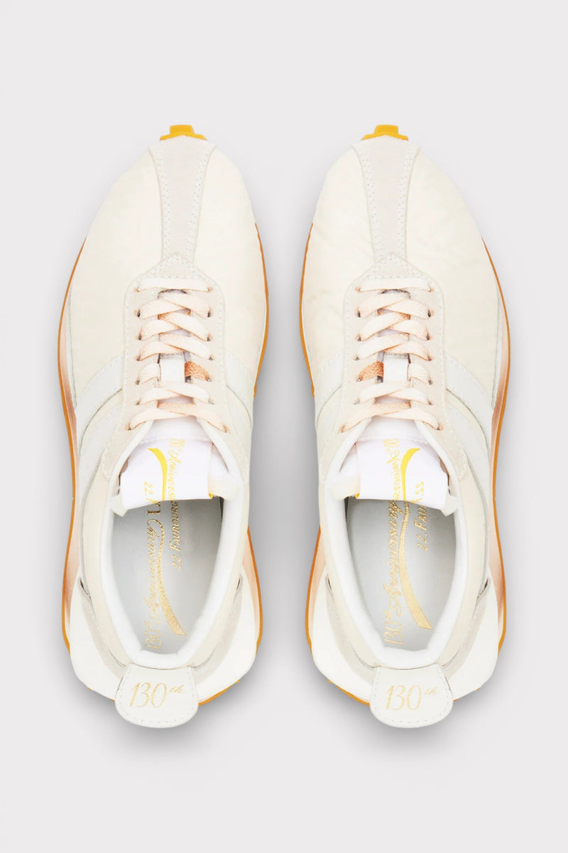 Lanvin Nylon Bumper Sneaker 130th Anniversary Beige