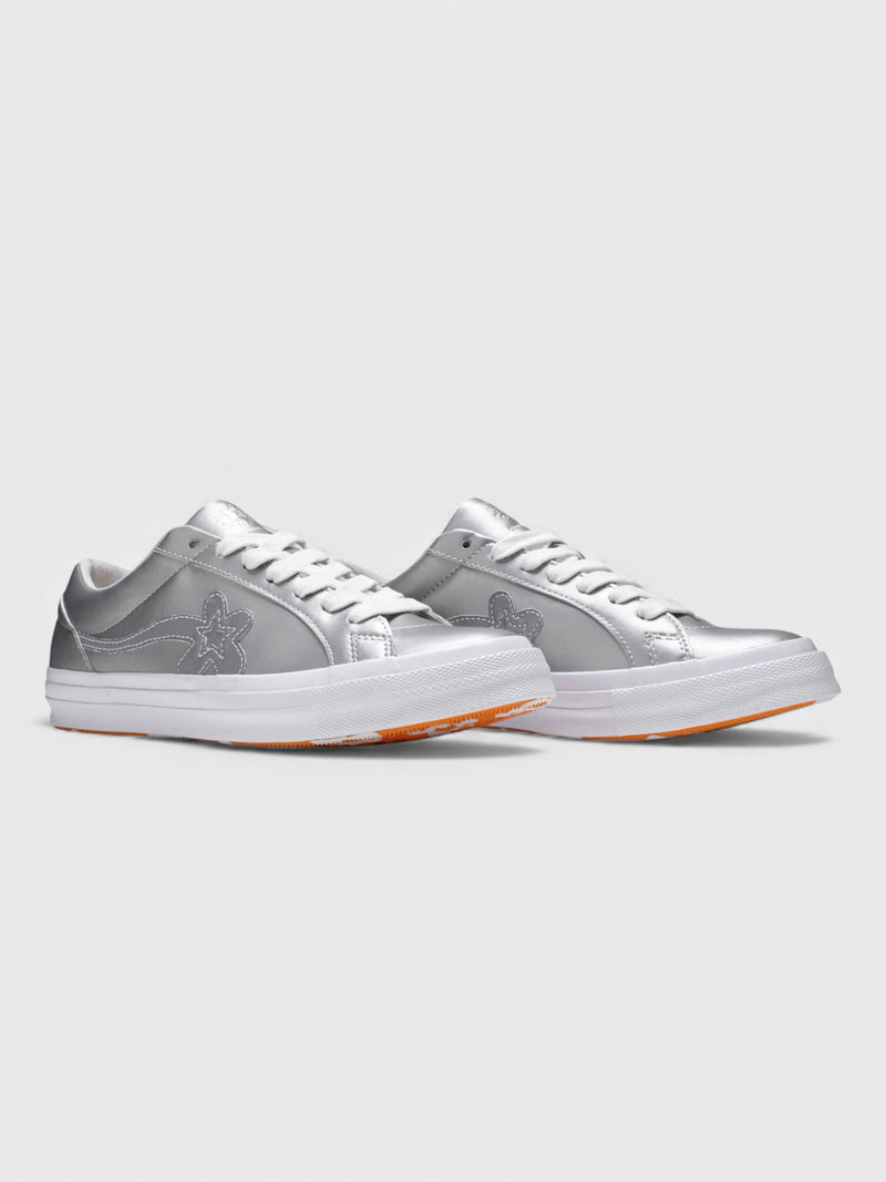 Golf Le Fleur x Converse One Star Ox 3M Silver