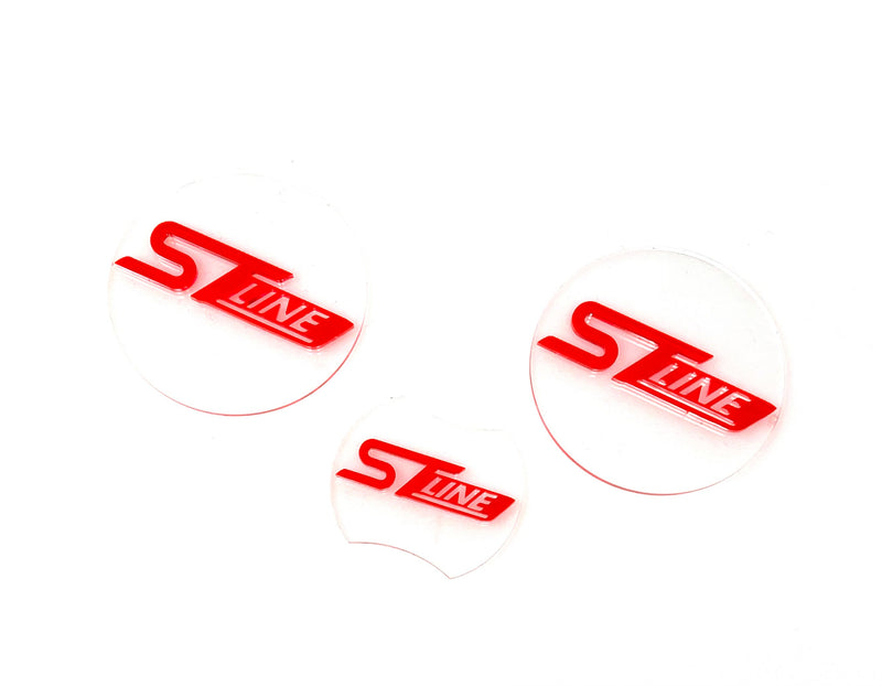 MK7 Fiesta (FACELIFT) - Cup Holder Inserts With Logo