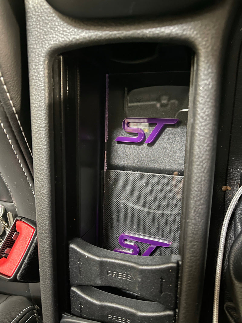 MK3 Focus Facelift - Cup Holder Inserts With Logo