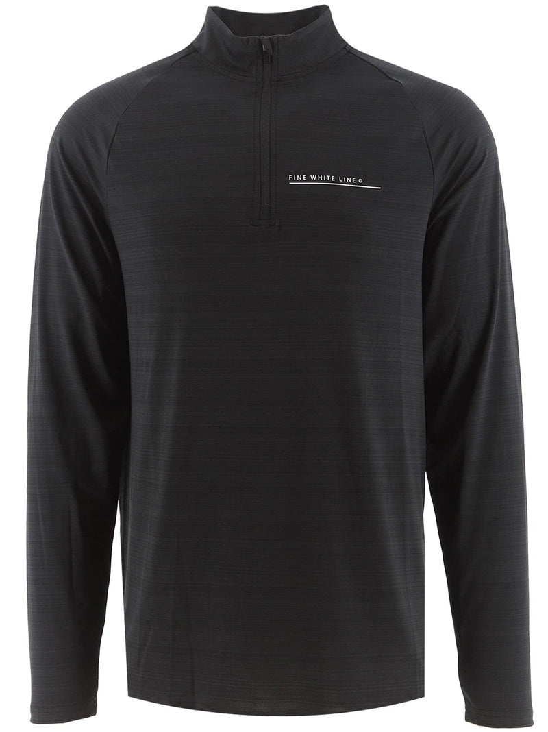 Men's Comet Black 1/4 Zip Jacket