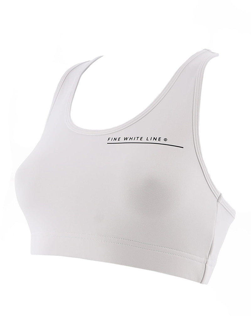 Women's Aquila White Sport Bra