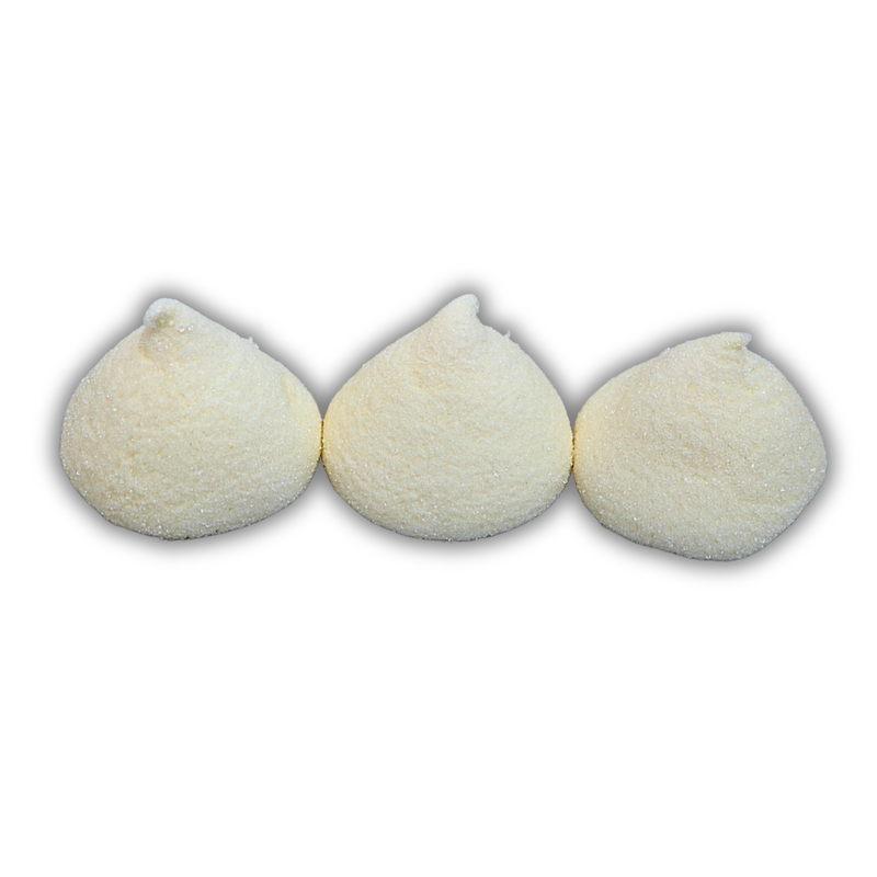 Sugar coated paint balls & marshmallow whips