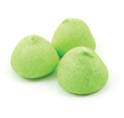 Sugar coated paint balls & marshmallow whips